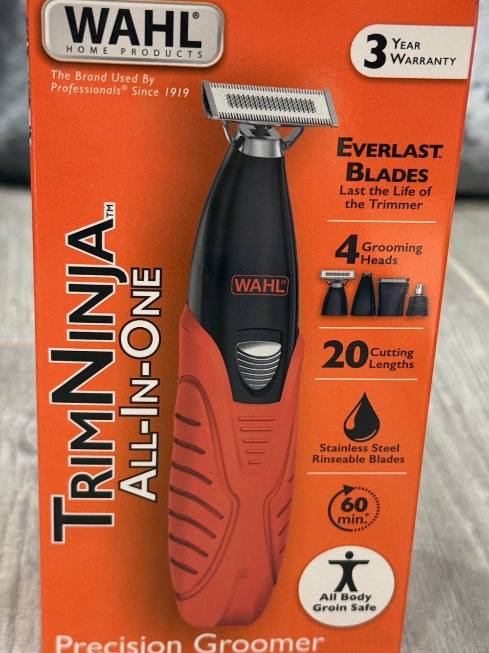 Wahl TrimNinja All-in-One Precision Groomer Trimmer Shaver NIB
